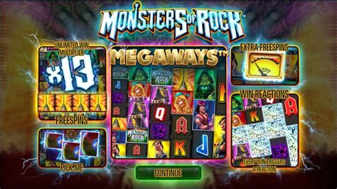 Monsters Of Rock Megaways Slot Grátis